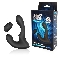 Черный силиконовый вибромасс..