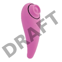 Розовый клиторальный вибромассажер FemmeGasm