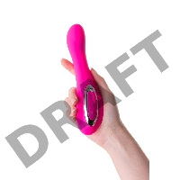 Вибратор Nalone Touch, силикон, розовый, 20 см