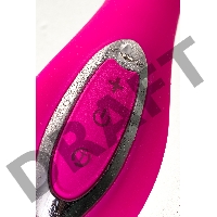 Вибратор Nalone Touch, силикон, розовый, 20 см