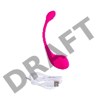 Виброяйцо LOVENSE Lush 2, силикон, розовый, 18 см