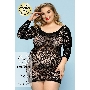 Платье Candy Girl Darcy черное, 2XL