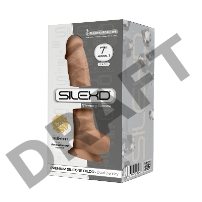 SileXD Фаллоимитатор на присоске MODEL 1 (7)