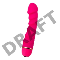 Вибратор A-Toys by TOYFA, силикон, розовый, 16 см