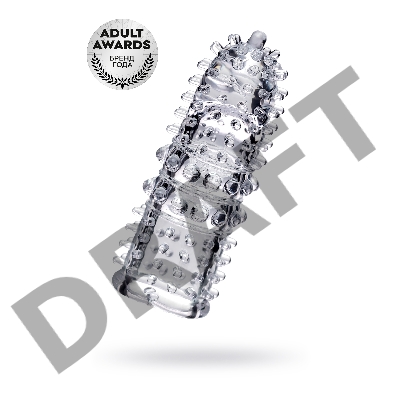 Насадка на палец A-Toys Arbo, ТРЕ, прозрачный, 8 см