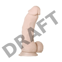 Evolved REAL SUPPLE POSEABLE GIRTHY Фаллоимитатор гибкий 21,5см