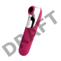 Вакуум-волновой бесконтактный стимулятор клитора Satisfyer Dual Love, силикон, красный, 16 см.