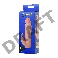 Насадка Toyfa XLover, для увеличения размера, TPE, телесный, 16,8 см