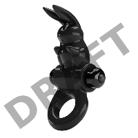 Exciting ring Эрекционное кольцо со стимулятором клитора в виде кролика