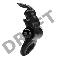 Exciting ring Эрекционное кольцо со стимулятором клитора в виде кролика