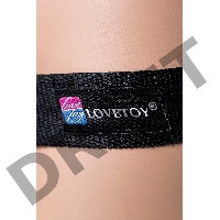 Страпон LoveToy LESBIAN SERIES с поясом Harness, телесный