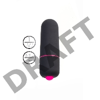 Вибропуля A-Toys Alli ABS пластик, черный, 5,5 см, Ø 1,7 см
