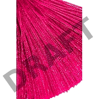 Зажимы на соски прищепки с кисточками из шелка Pecado BDSM, металл, бордовый