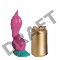 Розовый фаллоимитатор Крок Small - 21 см.