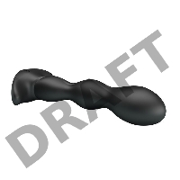 Анальный длинный вибромассажер - цепочка Baile PrettyLove Special Anal Massager