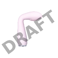 Вибратор PPP SHIO-PRO, силикон, розовый, 21 см