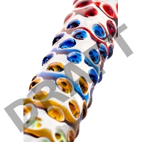 Нереалистичный фаллоимитатор Sexus Glass, стекло, прозрачный, 22,5 см