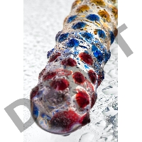 Нереалистичный фаллоимитатор Sexus Glass, стекло, прозрачный, 22,5 см