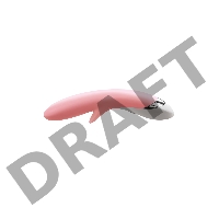 Вибратор Mystim Danny Divido силиконовый, розовый, 27 см