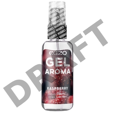 Интимный лубрикант Egzo Aroma с ароматом малины - 50 мл.