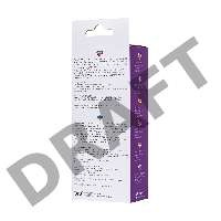 Вагинальные шарики A-Toys by TOYFA Meeko, силикон, фиолетовые, 16,4 см, Ø 2,7 см