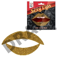 Lip Tattoo Золотой блеск