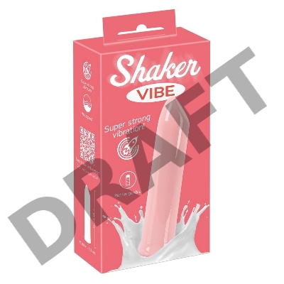 Shaker Vibe мощная вибропуля, розовый