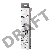 Анальная цепочка Toyfa A-toys Cheran, силикон, черный, 32,7 см