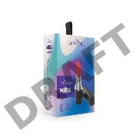 Вибратор помада Mira, цвет черный (INFINITE)