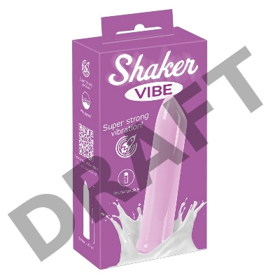 Shaker Vibe мощная вибропуля, фиолетовая