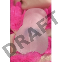 Мастурбатор реалистичный TOYFA Juicy Pussy Hot Crystal, TPE, 14,5 см