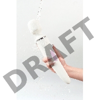Нереалистичный вибратор Satisfyer Woman Wand, ABS пластик, белый, 34 см.