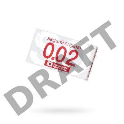 Презервативы полиуретановые Sagami Original 0.02  УЛЬТРАТОНКИЕ,гладкие №2