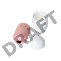 Мастурбатор нереалистичный MensMax CAPSULE 01 Dandara, TPE, розовый, 8 см
