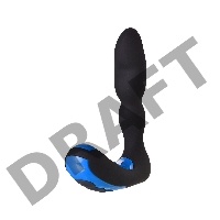 Стимулятор простаты Erotist Second, силикон, черный, 14 см