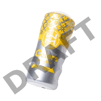 Мастурбатор нереалистичный MensMax Colors Frill Yellow, TPE, белый, 15 см