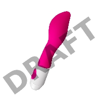 Нереалистичный вибратор TOYFA  A-Toys Mika, силикон, розовый, 19,8 см