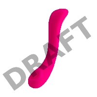 Нереалистичный вибратор LOVENSE Osci 2, силикон, розовый, 22 см