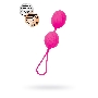 Вагинальные шарики TOYFA  A-Toys Flov, силикон, розовый, 15  см