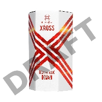 Мастурбатор нереалистичный MensMax XROSS BEADS×ROCK OPEN, TPE, прозрачный, 14,2 см