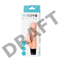 Реалистичный вибратор TOYFA  A-Toys Fand, TPE, телесный, 17,5 см