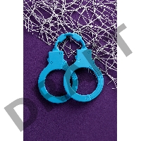 Силиконовые наручники A-Toys by TOYFA Celet, силикон, голубые, 33 см