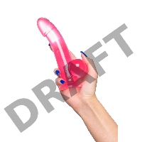Реалистичный фаллоимитатор A-Toys by TOYFA Fush, TPE, розовый, 18 см