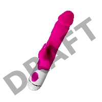 Нереалистичный вибратор TOYFA A-Toys Mist, силикон, розовый, 25,4 см