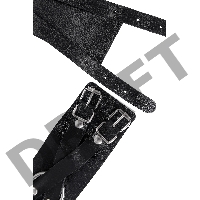 Оковы Pecado BDSM, с двумя перекрёстными ремешками, сцепка-оригинальный карабин, натуральная кожа