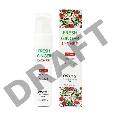 Возбуждающий гель Fresh Ginger Lychee (личи-имбирь)