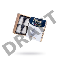 Набор нереалистичных мастурбаторов MensMax Pucchi Premium, TPE, белый, 6,5 см