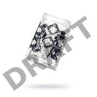 Нереалистичный мастурбатор TENGA Crysta Block, TPE, прозрачный, 15,5 см