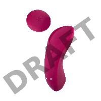Вибромассажер Satisfyer Sexy Secret, Силикон, Красный, 8,5 см