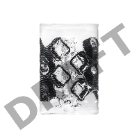 Нереалистичный мастурбатор TENGA Crysta Block, TPE, прозрачный, 15,5 см